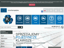Tablet Screenshot of klawiszedolaptopa.pl